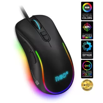 CONNECT IT NEO 2 gaming miška   SW, 7200 DPI, črna