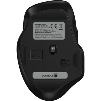 CONNECT IT Dual SmartSwitch brezžična miška, USB-A C ( 1x baterija AA, brezplačna), siva CONNECT IT Dual SmartSwitch brezžična miška, USB-A C ( 1x baterija AA, brezplačna), siva