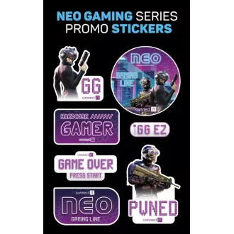 CONNECT IT NEO Stand-It RGB stojalo za slušalke   vozlišče USB, črno