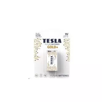 TESLA BATERIJE 9V GOLD  (6LR61 / BLISTER FOLIJA 1 KOS)