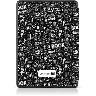 CONNECT IT etui za Amazon Kindle 2021 (11. generacija), DOODLE black