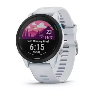 Garmin GPS športna ura Forerunner® 255 Music, Whitestone