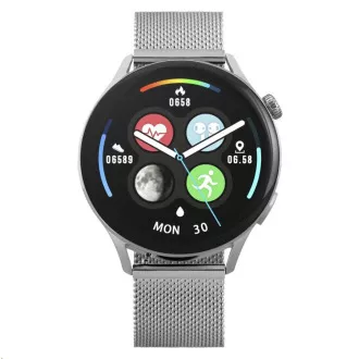 Garett Smartwatch Lady Elegance RT srebrna, jeklo Garett Smartwatch Lady Elegance RT srebrna, jeklo
