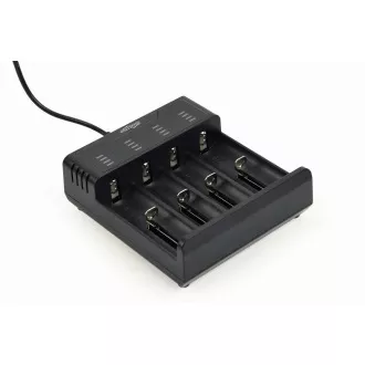 Polnilec baterij GEMBIRD BC-USB-02, 4 kosi, Ni-MH   Li-ion