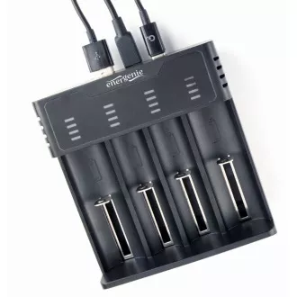 Polnilec baterij GEMBIRD BC-USB-02, 4 kosi, Ni-MH   Li-ion