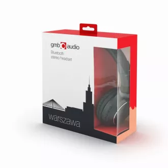 GEMBIRD slušalke z mikrofonom Warszawa, Bluetooth, črne GEMBIRD slušalke z mikrofonom Warszawa, Bluetooth, črne