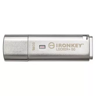 Kingstonov bliskovni disk IronKey 16 GB IKLP50 Locker  50 AES USB, s šifriranjem 256 bitov