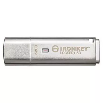 Kingstonov bliskovni disk IronKey 32 GB IKLP50 Locker  50 AES USB, s šifriranjem 256 bitov