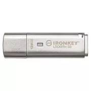 Kingstonov bliskovni disk IronKey 128 GB IKLP50 IronKey Locker  50 AES USB, s šifriranjem 256 bitov