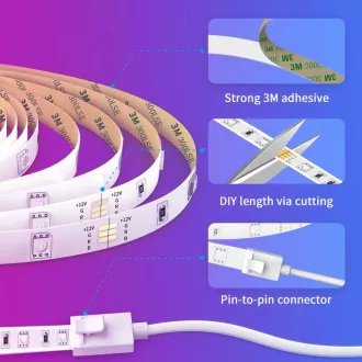 Govee WiFi RGB Smart LED trak 5m