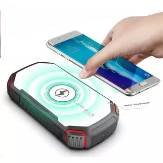 Viking sončna zunanja banka energije E16W 16000 mAh, brezžično polnjenje Viking sončna zunanja banka energije E16W 16000 mAh, brezžično polnjenje