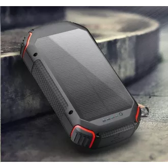 Viking sončna zunanja banka energije E16W 16000 mAh, brezžično polnjenje Viking sončna zunanja banka energije E16W 16000 mAh, brezžično polnjenje