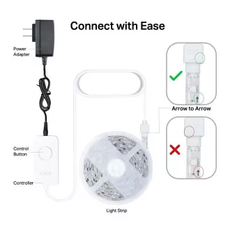 TP-Link Tapo L930-5 pametni LED trak WiFi (barvni, 2500K-6500K, 2000lm, 2, 4GHz, 5m)