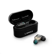 Slušalke LAMAX Duals1 z ušesnimi čepki - črne