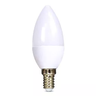 Solight LED žarnica, sveča, 6W, E14, 3000K, 510lm