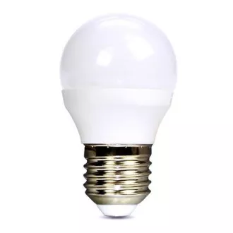 Solight LED žarnica, miniglobe, 6W, E27, 3000K, 510lm