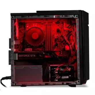 ACER PC Nitro N50-120-AMD Ryzen 5 5600G-16GB DDR4, 512GB M.2 SSD, NVIDIA GTX 1660, DVI/HDMI/DP, Windows 11, črna