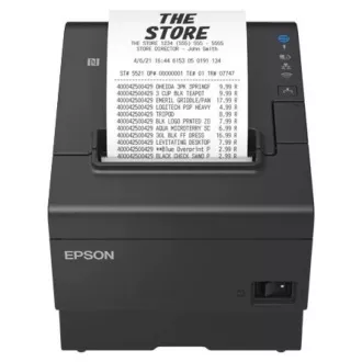 Epson TM-T88VII, USB, USB Host, RS232, Ethernet, ePOS, črna