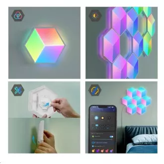 Govee Glide Hexa Pro LED Smart - 10 kosov