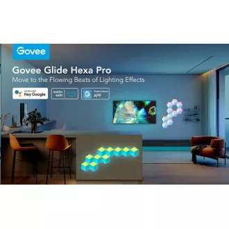 Govee Glide Hexa Pro LED Smart - 10 kosov