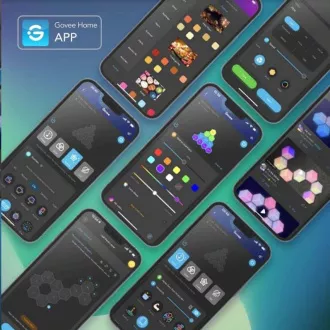 Govee Glide Hexa Pro LED Smart - 10 kosov