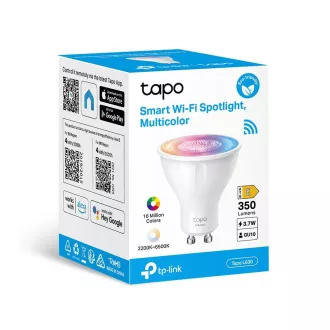 TP-Link Tapo L630 pametna LED žarnica z možnostjo zatemnitve WiFi (barva, 2200K-6500K, 350lm, 2, 4GHz, GU10) TP-Link Tapo L630 pametna LED žarnica z možnostjo zatemnitve WiFi (barva, 2200K-6500K, 350lm, 2, 4GHz, GU10)