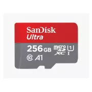 SanDisk MicroSDXC kartica 256 GB Ultra (150 MB/s, A1 Class 10 UHS-I)   adapter