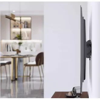 MANHATTAN Stenski nosilec za TV (37" - 70"), nagib, črn