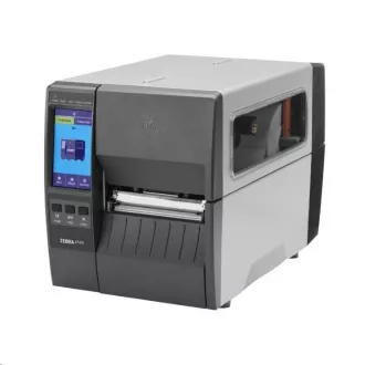 Zebra ZT231, 8 točk/mm (203 dpi), rezalnik, zaslon, EPL, ZPL, ZPLII, USB, USB Host, RS232, BT (BLE), Ethernet