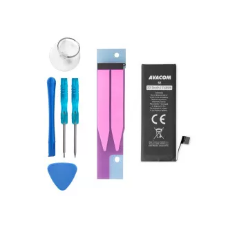 AVACOM Baterija za Apple iPhone SE 1. generacije 2016 - Visoka zmogljivost, Li-Ion 3, 82 V 2010 mAh (nadomestna 616-00106)