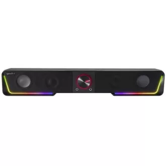 SPEED LINK Zvočniki GRAVITY RGB Stereo Soundbar, črna