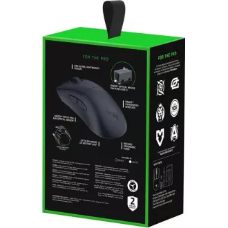 RAZER miška DeathAdder V3 Pro, optična, brezžična, črna