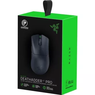 RAZER miška DeathAdder V3 Pro, optična, brezžična, črna