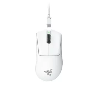 RAZER miška DeathAdder V3 Pro, optična, brezžična, bela