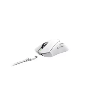 RAZER miška DeathAdder V3 Pro, optična, brezžična, bela