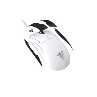 RAZER miška DeathAdder V3 Pro, optična, brezžična, bela