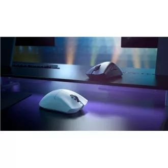 RAZER miška DeathAdder V3 Pro, optična, brezžična, bela