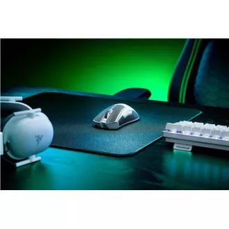 RAZER miška DeathAdder V3 Pro, optična, brezžična, bela