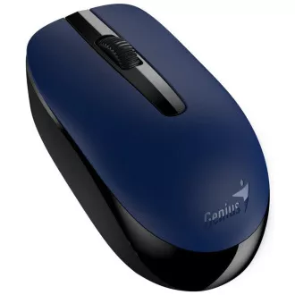 GENIUS miška NX-7007/ 1200 dpi/ brezžična/ senzor BlueEye/ črna in modra