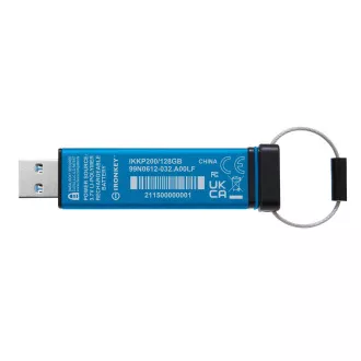 Kingston Flash Disk IronKey 128GB Keypad 200 šifriran pomnilnik USB