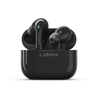 Slušalke LAMAX Clips1 z ušesnimi čepki - črne