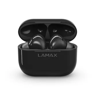 Slušalke LAMAX Clips1 z ušesnimi čepki - črne