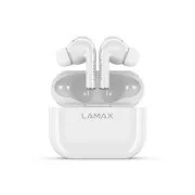Slušalke LAMAX Clips1 z ušesnimi čepki - bele