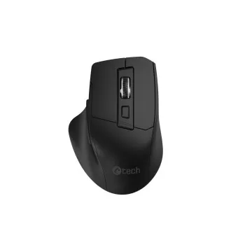 C-TECH Ergo miška WLM-05, brezžična, 1600DPI, 6 gumbov, USB nano sprejemnik, črna C-TECH Ergo miška WLM-05, brezžična, 1600DPI, 6 gumbov, USB nano sprejemnik, črna