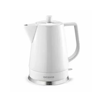 Orava VK-3813 W električni čajnik, 1500 W, 1,5 l, keramika, samodejni izklop, bel