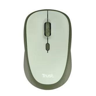 TRUST Yvi  Brezžična miška Eco Green, zelena