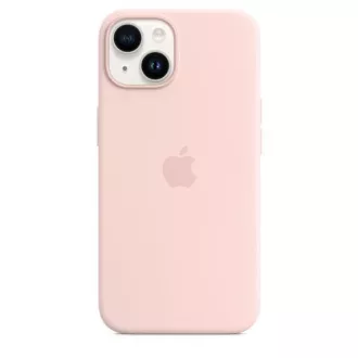 APPLE iPhone 14 silikonski ovitek z MagSafe - kredno roza