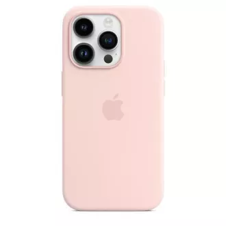 APPLE iPhone 14 Pro silikonski ovitek z MagSafe - kredno roza