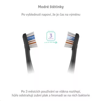 TrueLife SonicBrush K150 UV Glave Whiten Plus črne 2 pakiranja