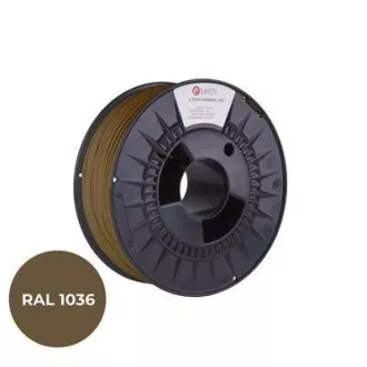 C-TECH Printing string (filament) PREMIUM LINE, PLA, biserno zlato, RAL1036, 1, 75mm, 1kg